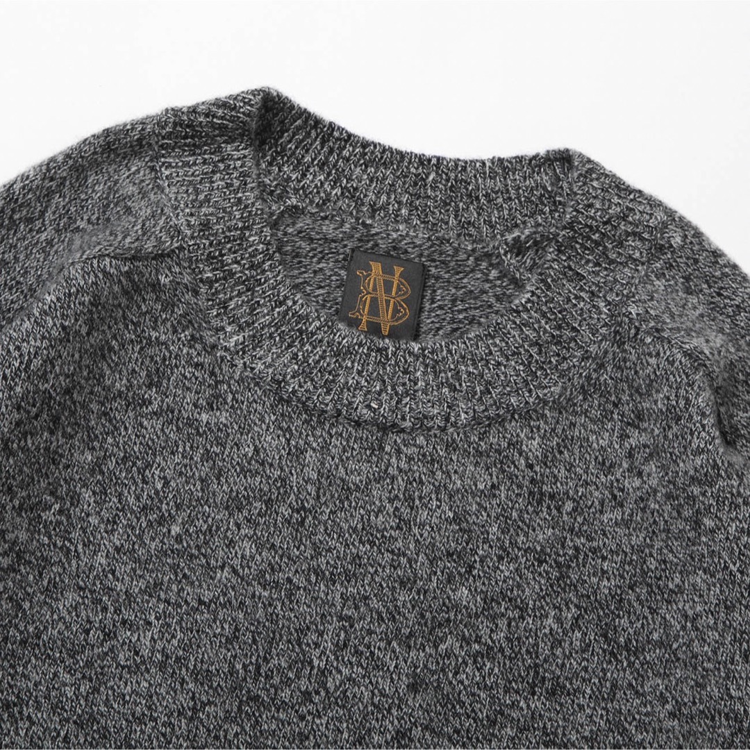 22aw BATONER FLEECE WOOL CREW NECK MIXのサムネイル