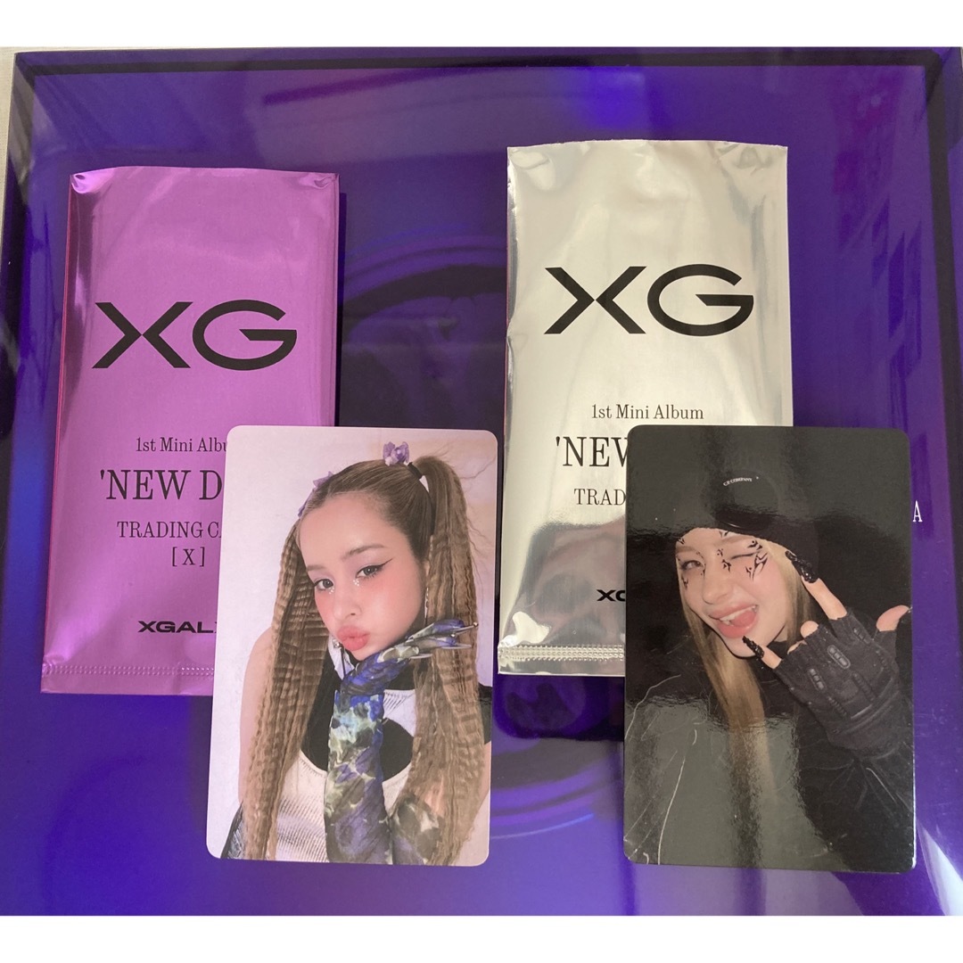 《匿名配送》XG NEW DNA 特典トレカ HARVEY エンタメ/ホビーのCD(K-POP/アジア)の商品写真