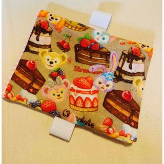 保冷剤ケース　No.248 ハンドメイド　ゴムバンド付き(外出用品)