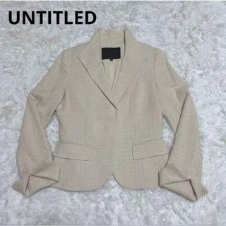 アンタイトル(UNTITLED)の◎日本製◎UNTITLED アンタイトル ジャケット ラメ Ｍサイズ(テーラードジャケット)