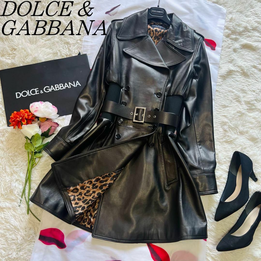 DOLCE\u0026GABBANAレザージャケット