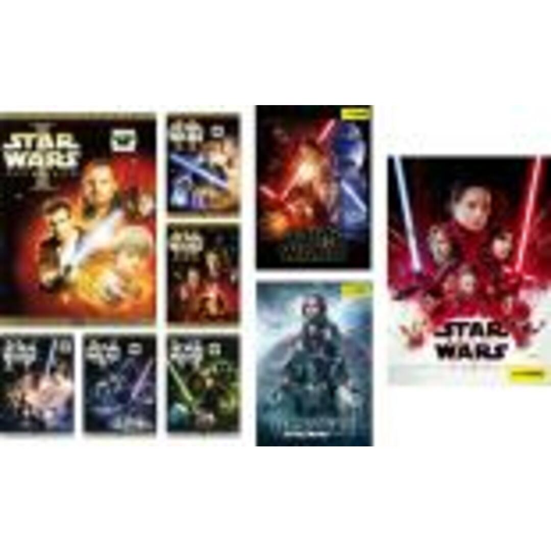 DVD▼スター・ウォーズ(9枚セット)エピソード 1 ファントム・メナス、2 クローンの攻撃、3 シスの復讐、4 新たなる希望、5 帝国の逆襲、6 ジェダイの帰還、フォースの覚醒、ローグ・ワン、最後のジェダイ▽レンタル落ち 全9巻