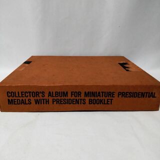 ブロンズ【激レア！】歴代アメリカ大統領記念メダル+ブックレット/当時