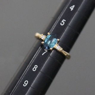 TASAKI - タサキ トルマリン リング ダイヤ0.04ct 6.5号 K18 E0503の