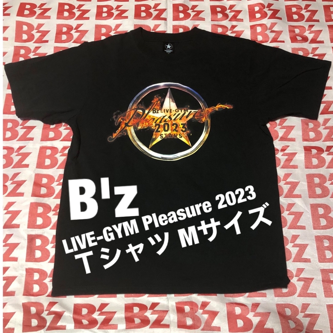 B'z Tシャツ 2023 pleasure STARS M 美品 グッズ