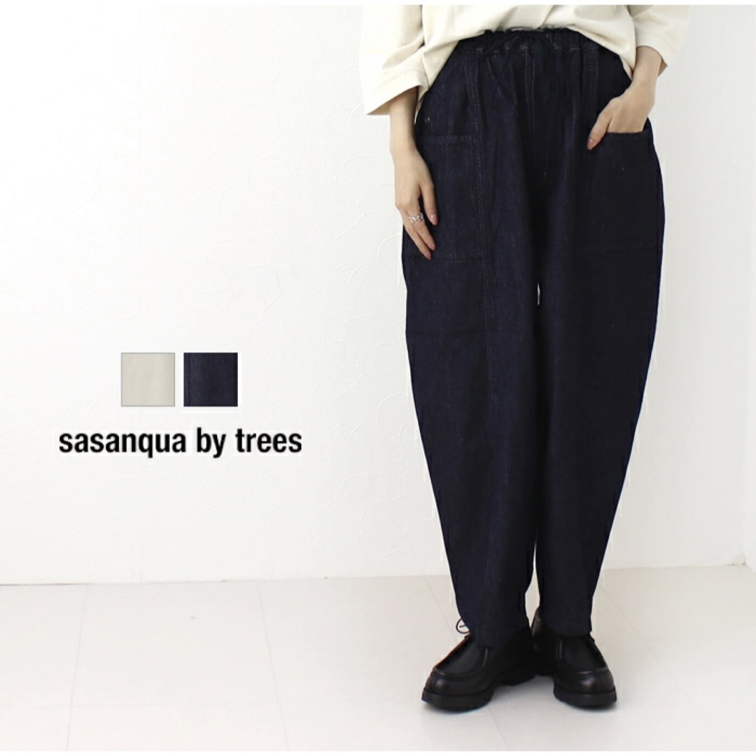 sasanqua by trees センターシームガーデンパンツ 2023秋冬