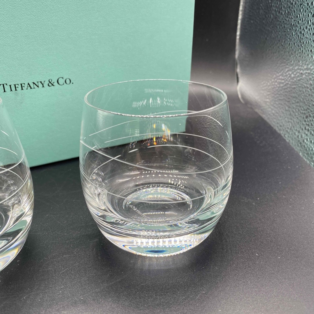 Tiffany ペアロックグラス ティファニー グラス