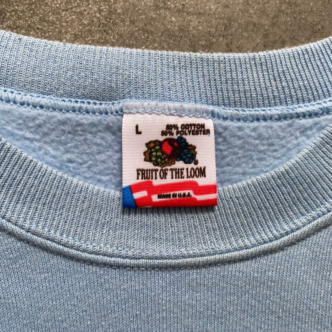 FRUIT OF THE LOOM - 90s フルーツオブザルーム スウェット USA FRUIT OF THE LOOM - 90s フルーツオブザルーム スウェット USA