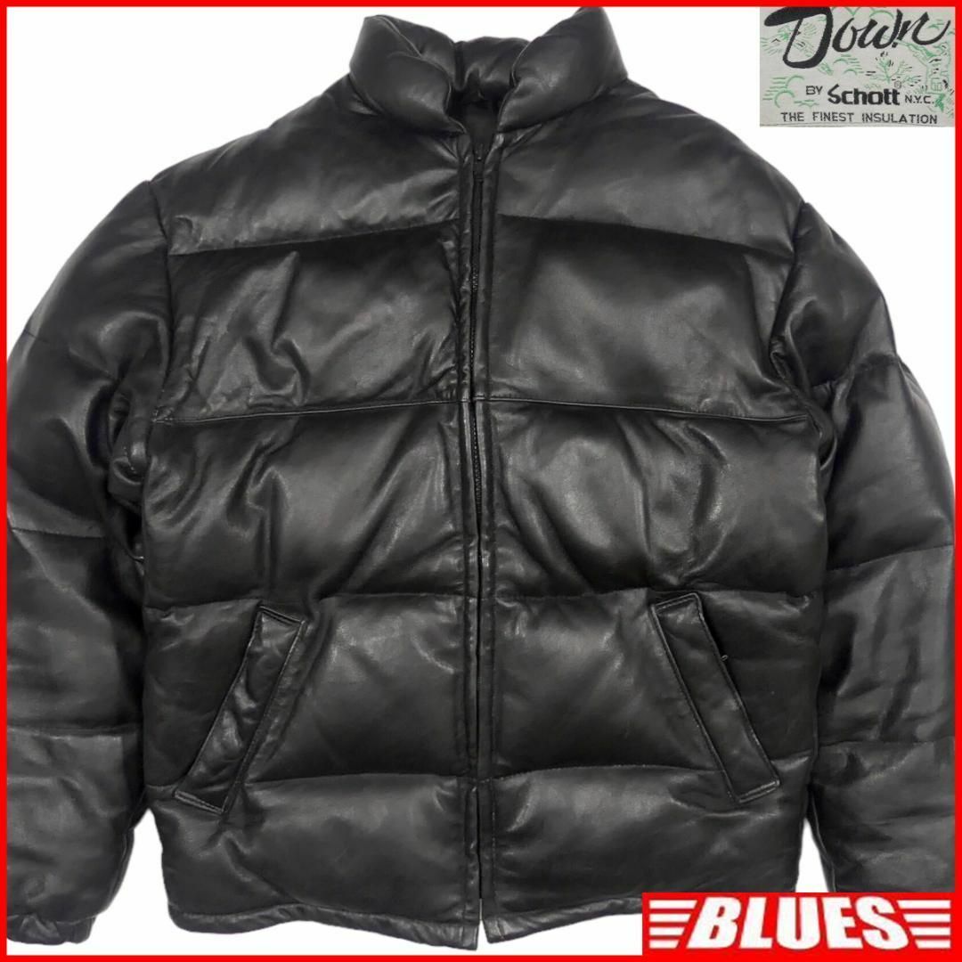 schott - アメリカ製 Schott 38 ショット M レザーダウンジャケット