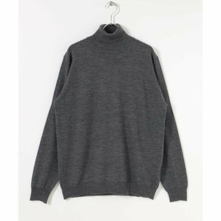 アーバンリサーチ(URBAN RESEARCH)の【CHARCOAL】WASHABLEウール タートルネックニット(ニット/セーター)