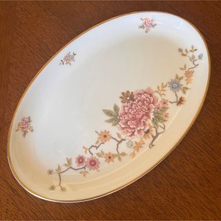 ロイヤルドルトン(Royal Doulton)の【レア美品】ロイヤルドルトン★カントン★プチオーバルプレート(食器)