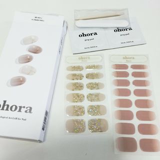 オホーラ(ohora)のohoraオホーラN Cream Shell ND-053-Jフレンチシェル(ネイル用品)