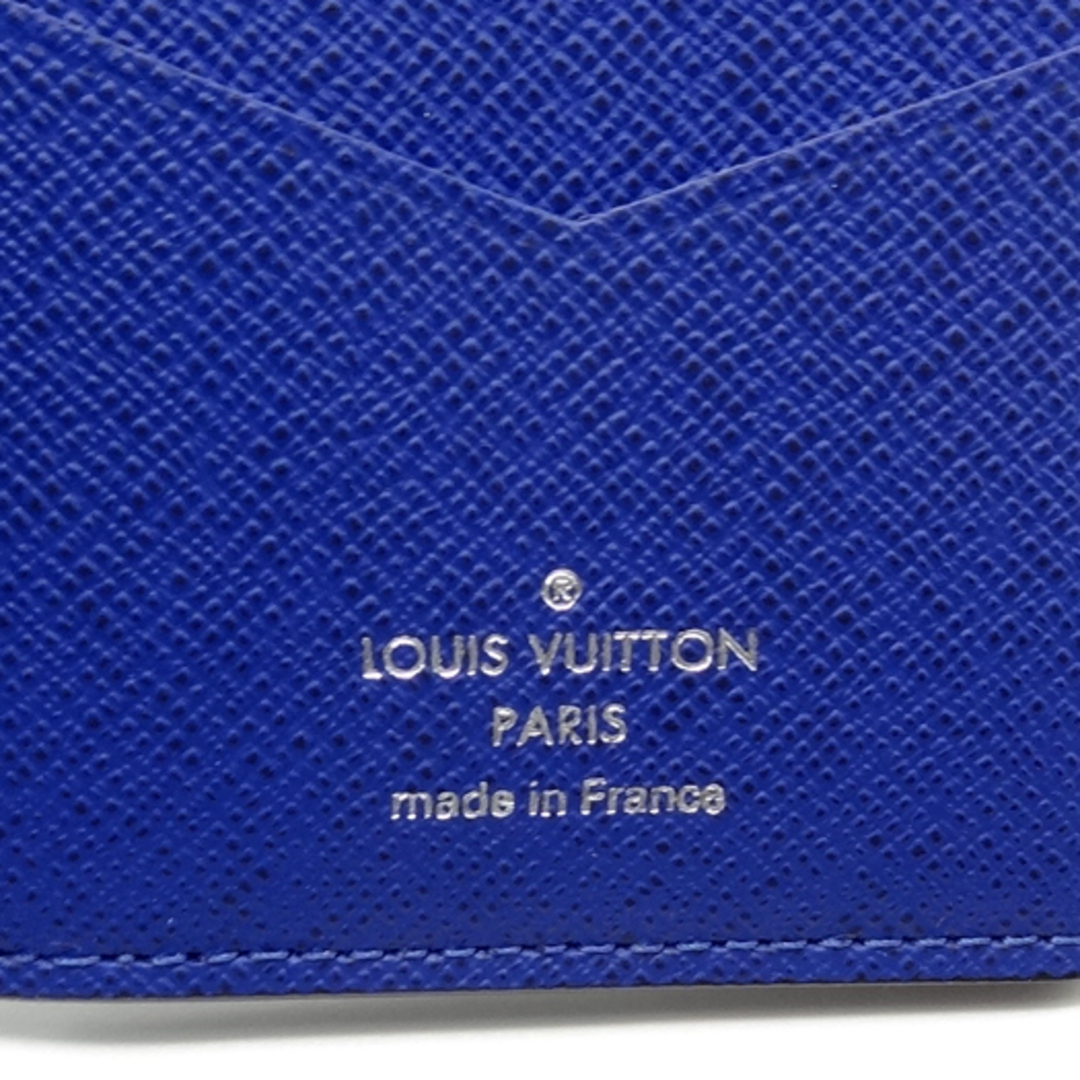 LOUIS VUITTON(ルイヴィトン)のルイ ヴィトン オーガナイザー ドゥ ポッシュ タイガラマ コバルト M30301 カードケース ブルー系 メンズのファッション小物(名刺入れ/定期入れ)の商品写真