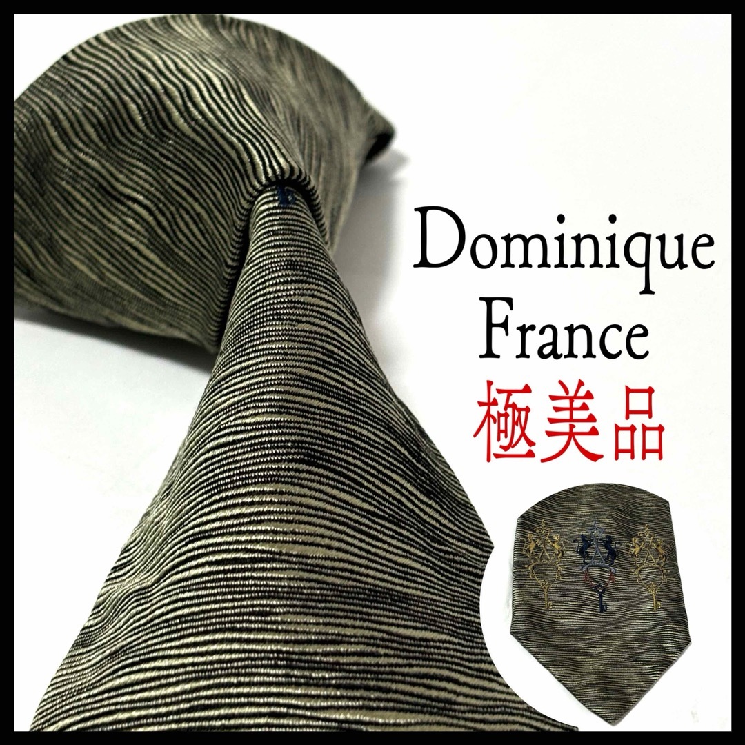 極美品✨ ドミニクフランス ネクタイ 高級シルク お洒落!!✨の通販 by
