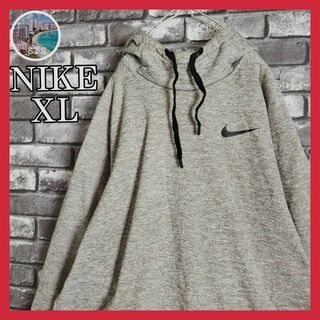 ナイキ(NIKE)のNIKEナイキプルオーバーフーディーパーカースウェットトレーナーDRI-FIT(パーカー)