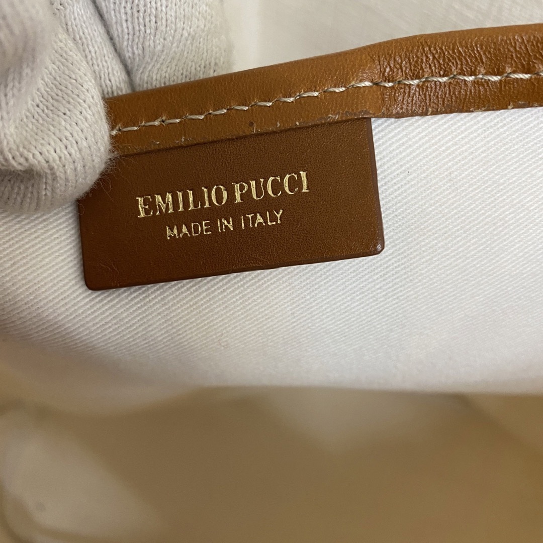 EMILIO PUCCI(エミリオプッチ)のエミリオプッチ　トートバッグ 　オフホワイト　no.60 レディースのバッグ(トートバッグ)の商品写真