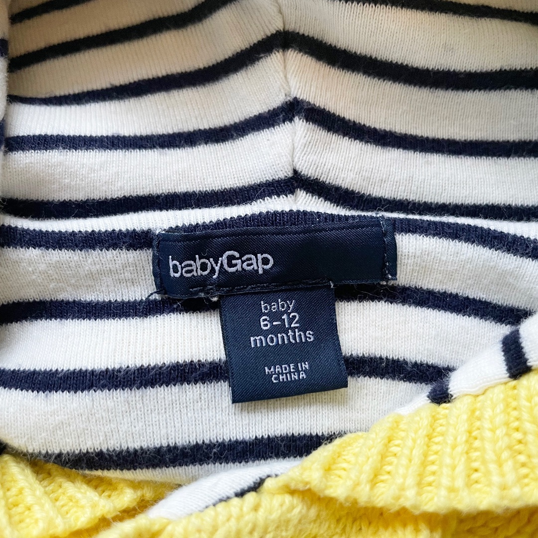 babyGAP(ベビーギャップ)のbabyGap ニットパーカー 70cm キッズ/ベビー/マタニティのベビー服(~85cm)(カーディガン/ボレロ)の商品写真