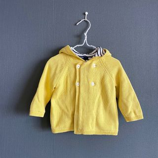 ベビーギャップ(babyGAP)のbabyGap ニットパーカー 70cm(カーディガン/ボレロ)