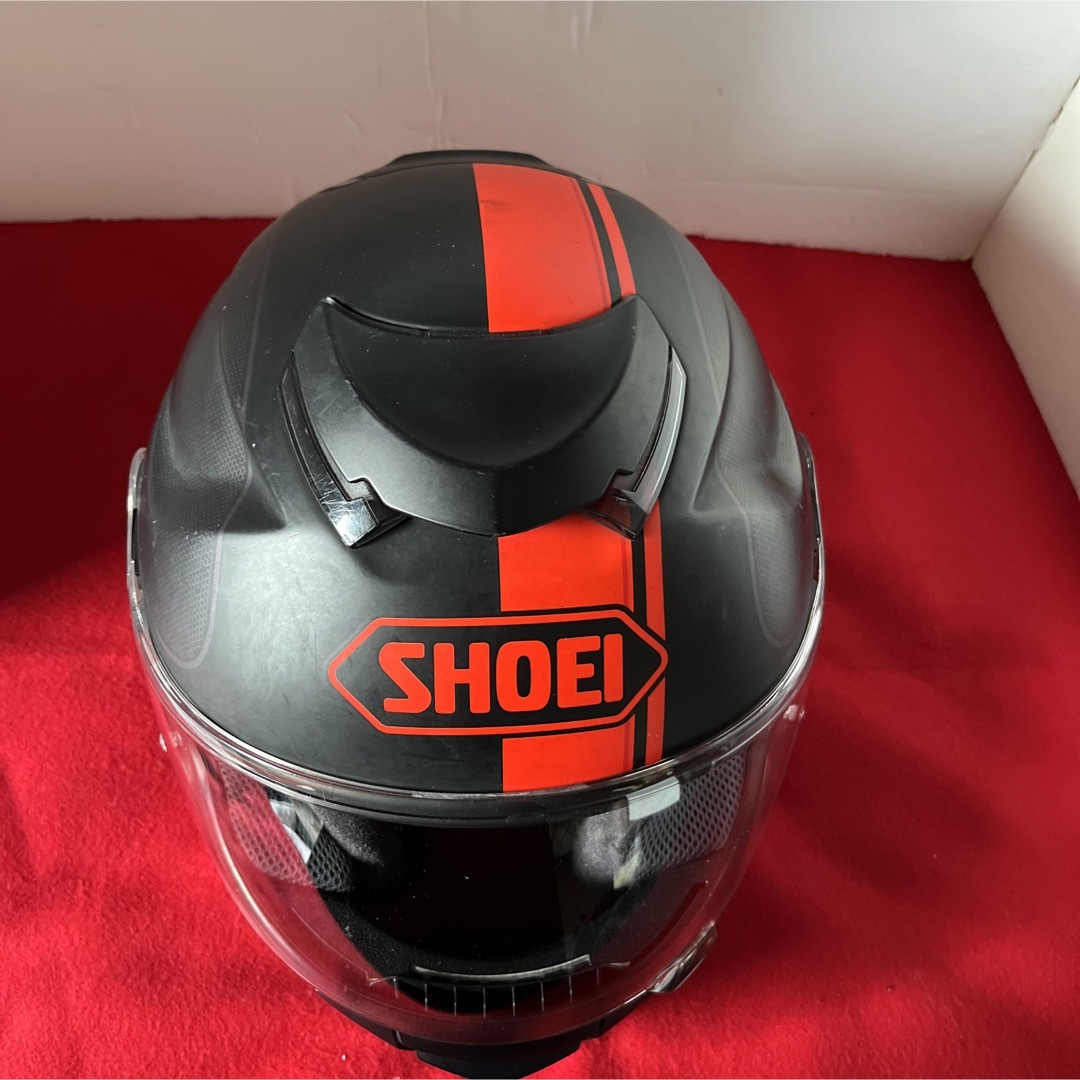 インナーバイザー付きSHOEI GT-AIR 黒赤 極美品