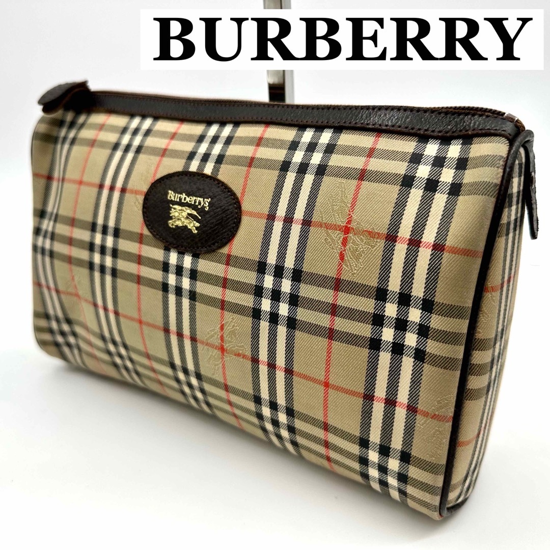 BURBERRY - 【極美品】バーバリー セカンドバッグ ノバチェック ...