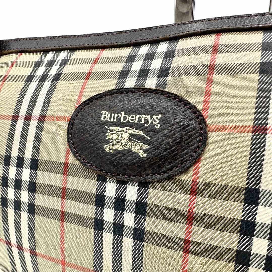 極美品】バーバリー☆BURBERRY☆セカンドバッグ☆ノバチェック☆クラッチ-