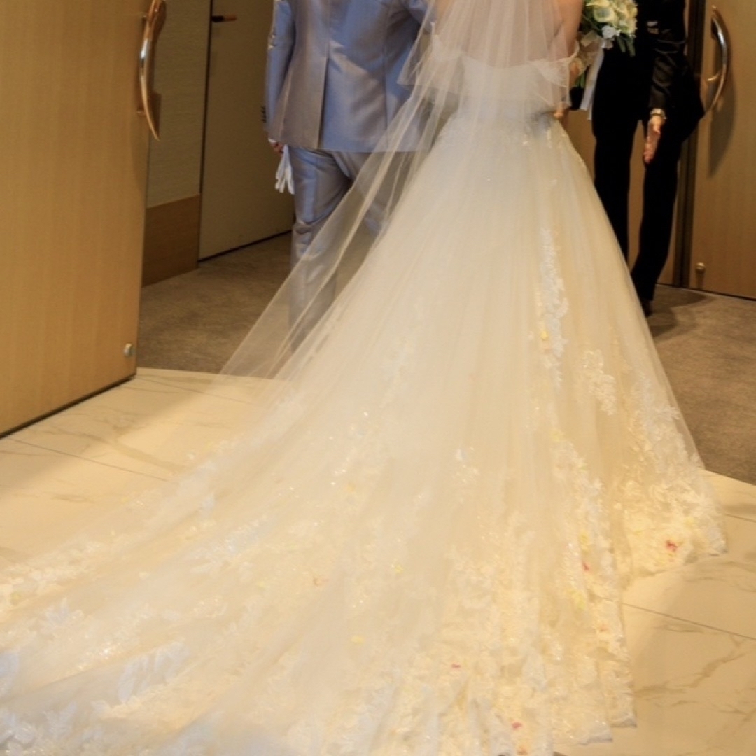 TAKAMI(タカミ)のTAKMI BRIDAL ロングヴェール ハンドメイドのウェディング(ヘッドドレス/ドレス)の商品写真