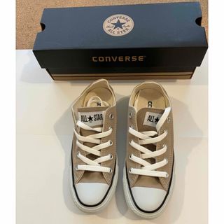 コンバース(CONVERSE)のコンバースローカットベージュ22cm(スニーカー)