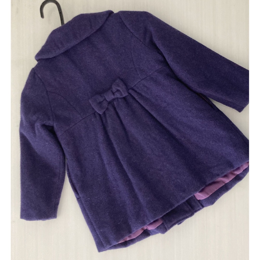 ANNA SUI mini(アナスイミニ)のrichesse リシェス　コート 紫 パープル キッズ/ベビー/マタニティのキッズ服女の子用(90cm~)(コート)の商品写真