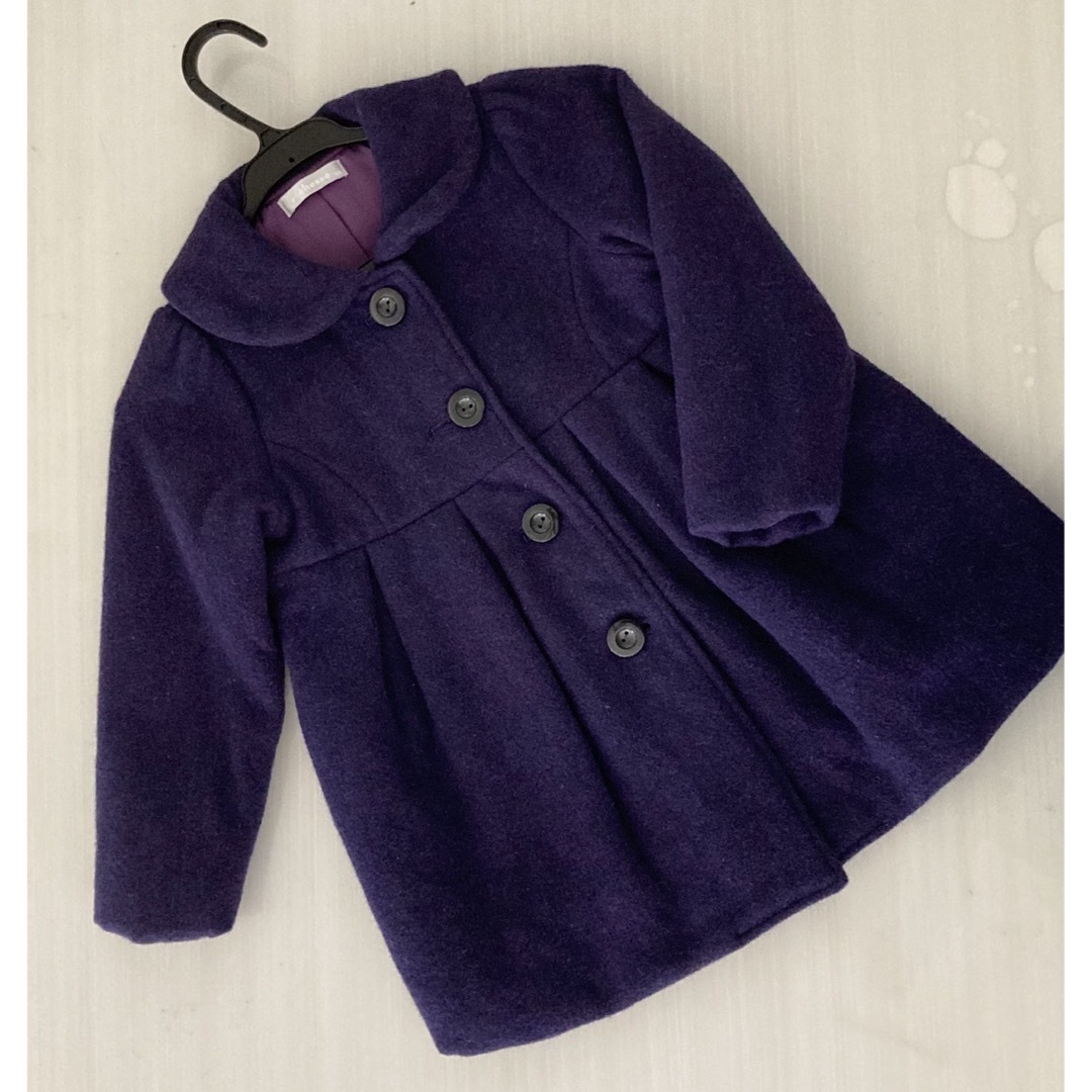 ANNA SUI mini(アナスイミニ)のrichesse リシェス　コート 紫 パープル キッズ/ベビー/マタニティのキッズ服女の子用(90cm~)(コート)の商品写真