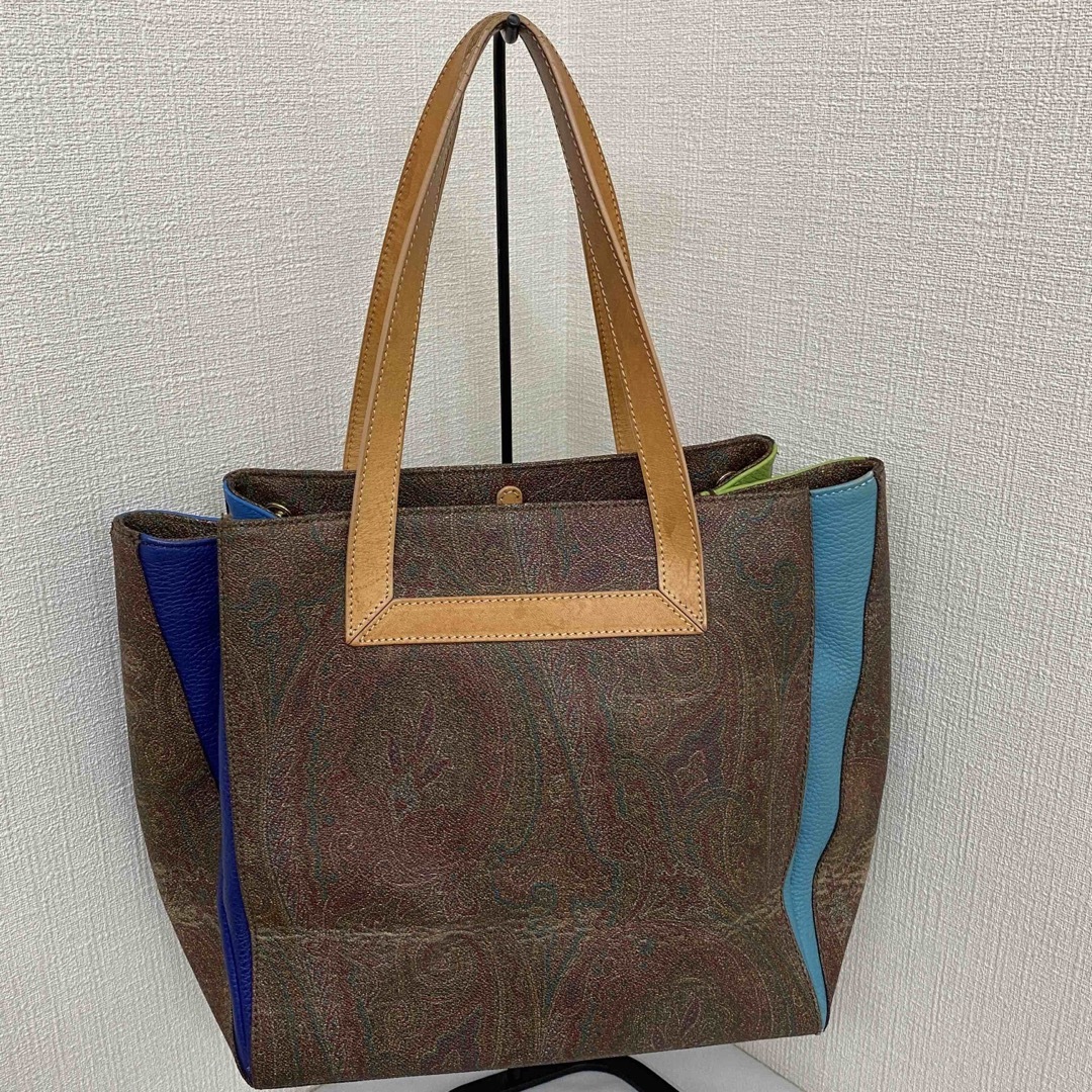 ETRO - ETRO エトロ トートバッグ ハンドバッグ ペイズリー no.61の