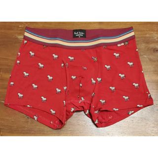 ポールスミス(Paul Smith)のポールスミス　新品　メンズ　ボクサーパンツ(ゼブラ/レッドM)(ボクサーパンツ)