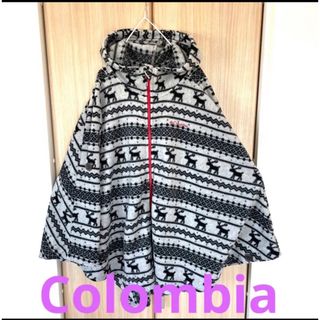 コロンビア(Columbia)のColombia フリースポンチョ　M(ポンチョ)