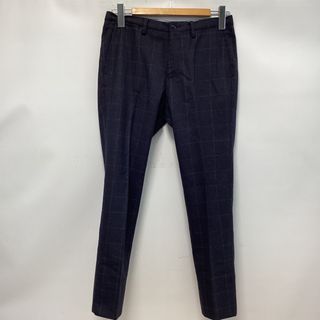 80s 90sイタリア製麻リネン ツータック ワイドパンツ ギャルソン