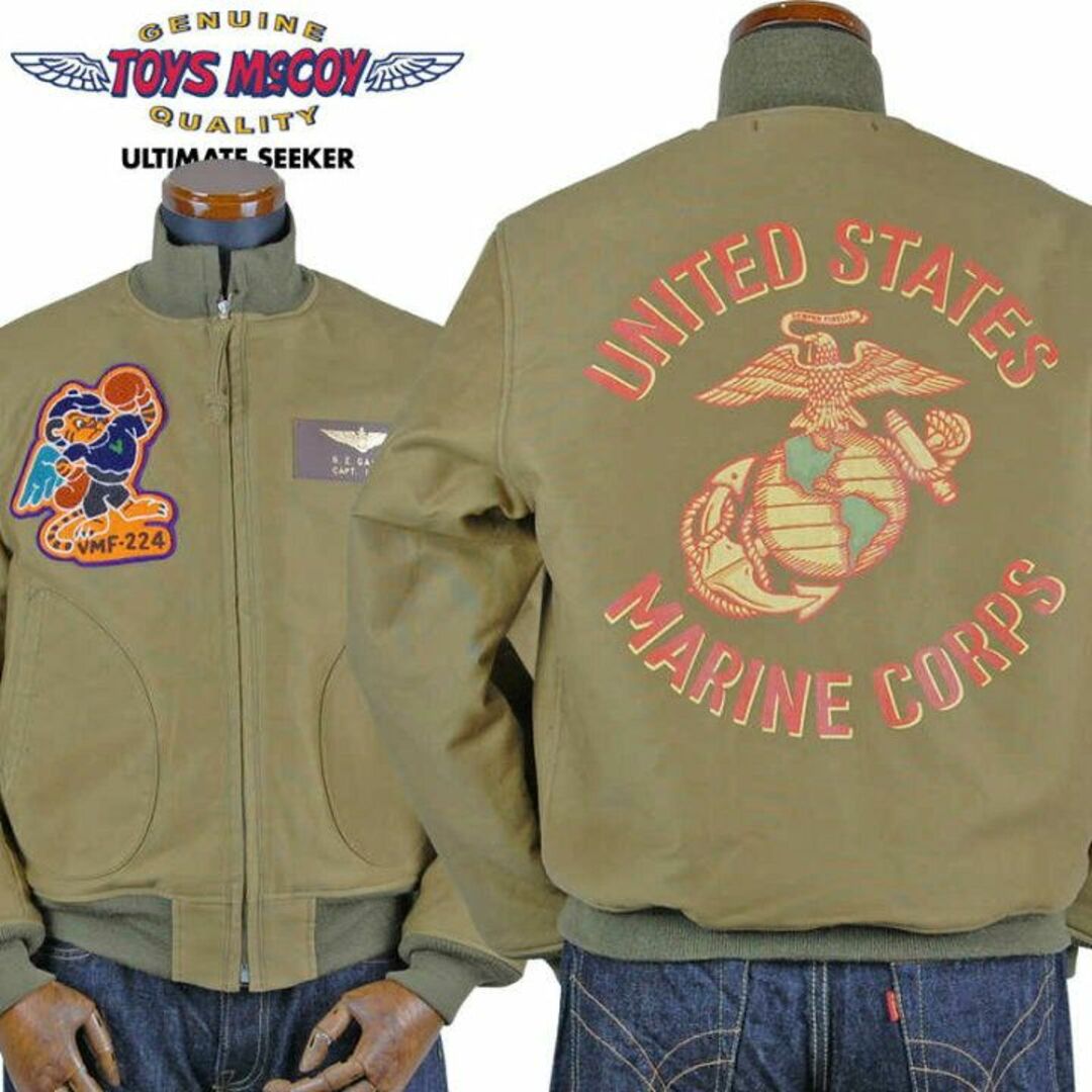 TOYS McCOY(トイズマッコイ)の定価以下 トイズマッコイ CUSTOM DECK JACKET VMF-224 メンズのジャケット/アウター(ミリタリージャケット)の商品写真