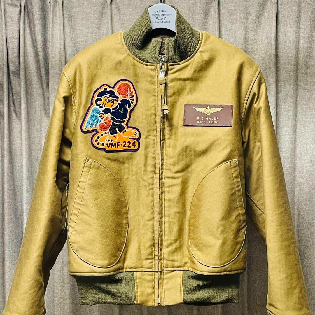 TOYS McCOY(トイズマッコイ)の定価以下 トイズマッコイ CUSTOM DECK JACKET VMF-224 メンズのジャケット/アウター(ミリタリージャケット)の商品写真