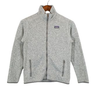 パタゴニア(patagonia)のSALE// patagonia パタゴニア ベターセーターフリースジャケット 防寒  アウトドア キャンプ  防寒 グレー (ボーイズ 14 XL) O4696(ジャケット/上着)