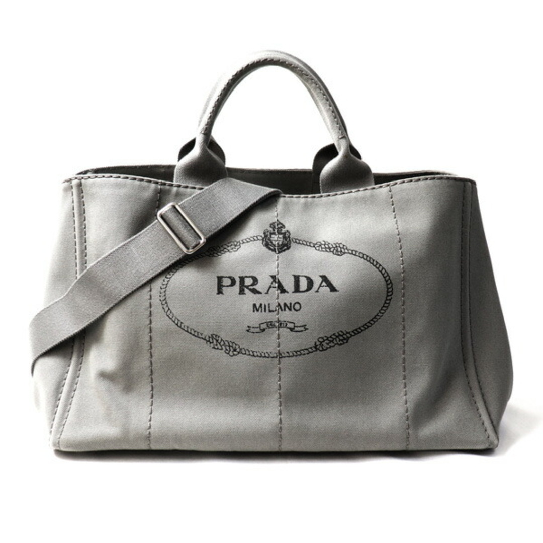 PRADA プラダ カナパ 2Wayショルダーバッグ グレー B1872G ユニセックス