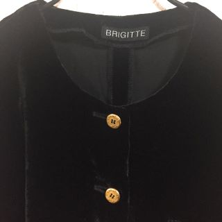 サンタモニカ(Santa Monica)の【ne.様専用】used briditte ブリジット レトロ ベロア トップス(カットソー(長袖/七分))