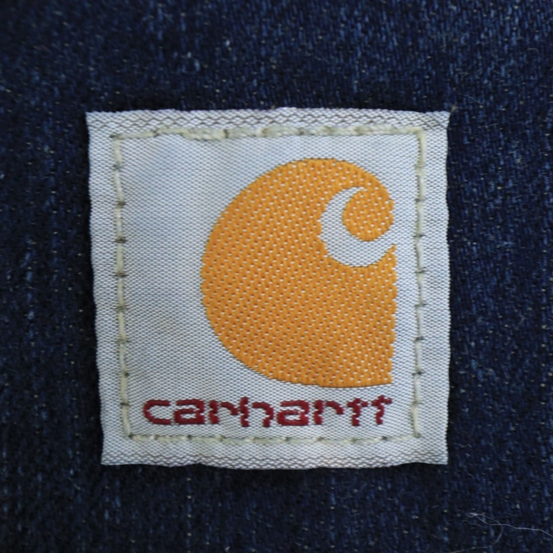 Carhartt カーハート ダブルニー デニムパンツ 刺繍  ワーク タグ ブルー (メンズ 38/36)   O4660