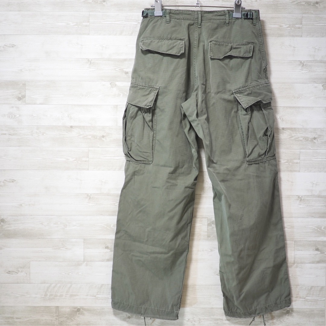 MILITARY - 69年US.ARMY ジャングルファティーグパンツ 5th-Reg/Smlの 