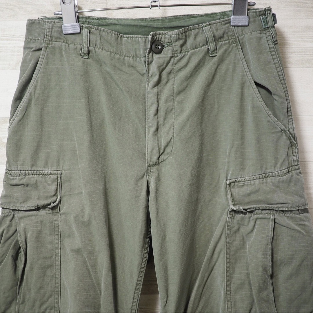 MILITARY - 69年US.ARMY ジャングルファティーグパンツ 5th-Reg/Smlの 