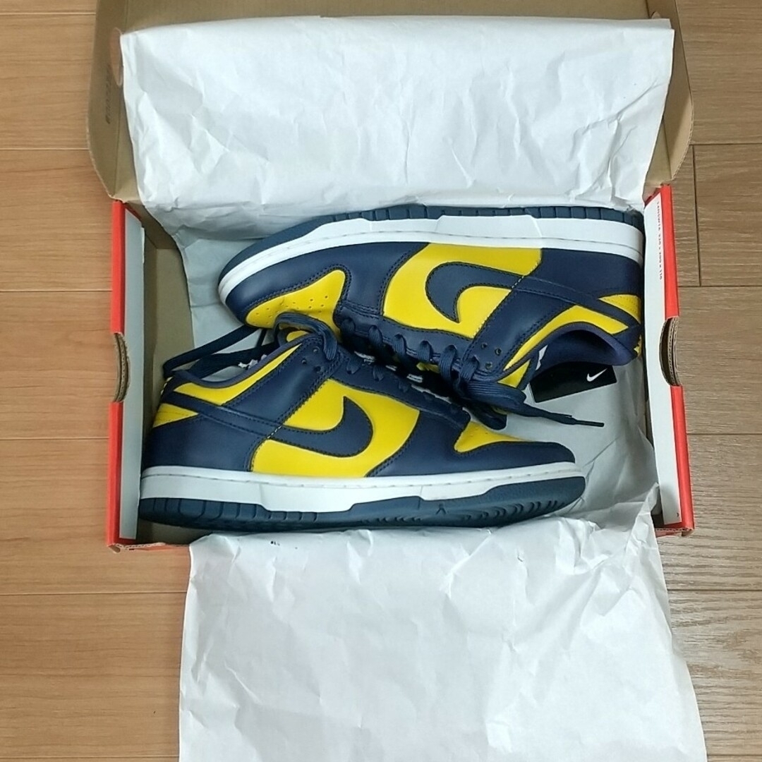 NIKE(ナイキ)のNIKE DUNK LOW RETRO MICHIGAN メンズの靴/シューズ(スニーカー)の商品写真