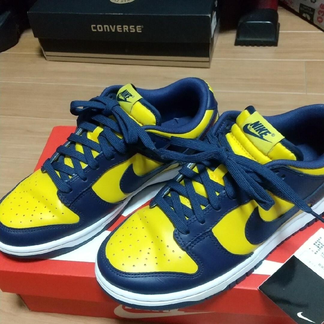 NIKE(ナイキ)のNIKE DUNK LOW RETRO MICHIGAN メンズの靴/シューズ(スニーカー)の商品写真