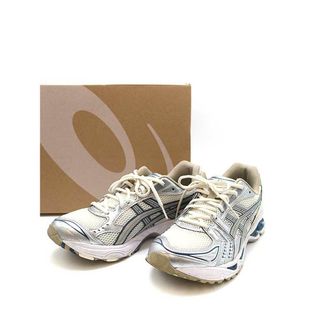 asics アシックス GEL-KAYANO 14 スニーカー シルバー ブルー 27.5cm-