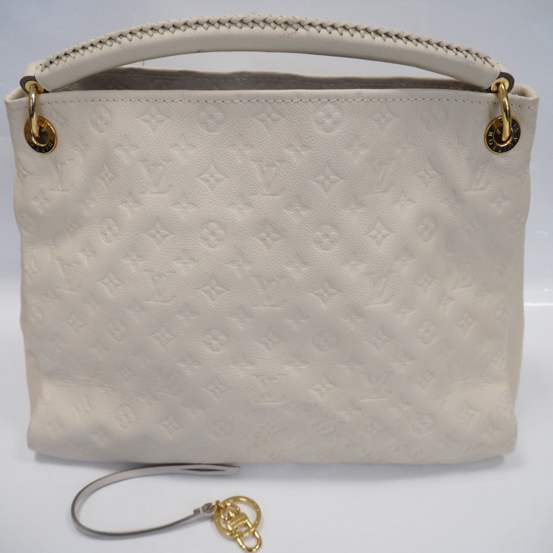 Th944971 ルイ・ヴィトン アーツィーMM モノグラム・アンプラント M93449 ネージュ(ホワイト) ハンドバッグ LOUIS VUITTON