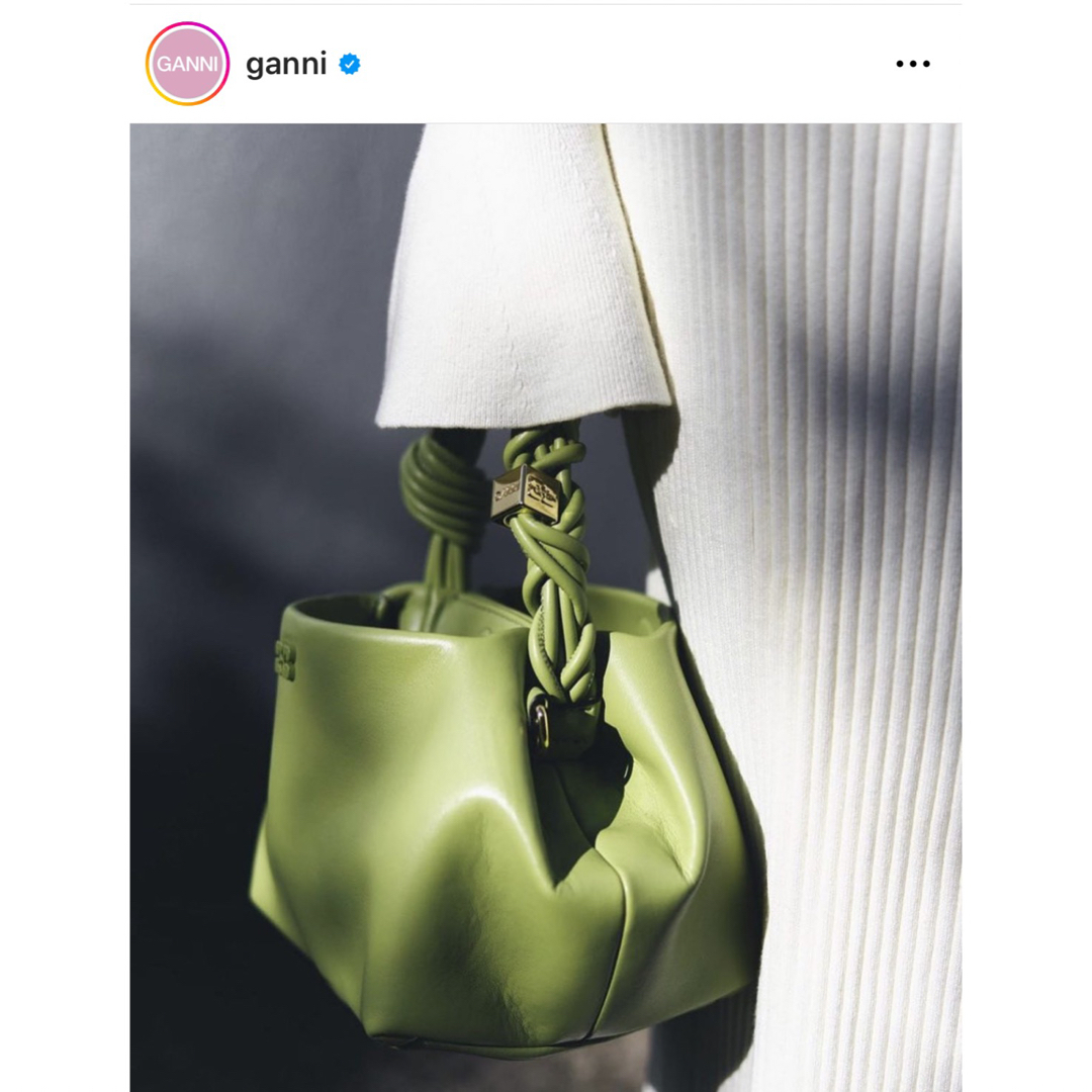 GANNI ガニー BOU BAG ハンドバッグ - ハンドバッグ