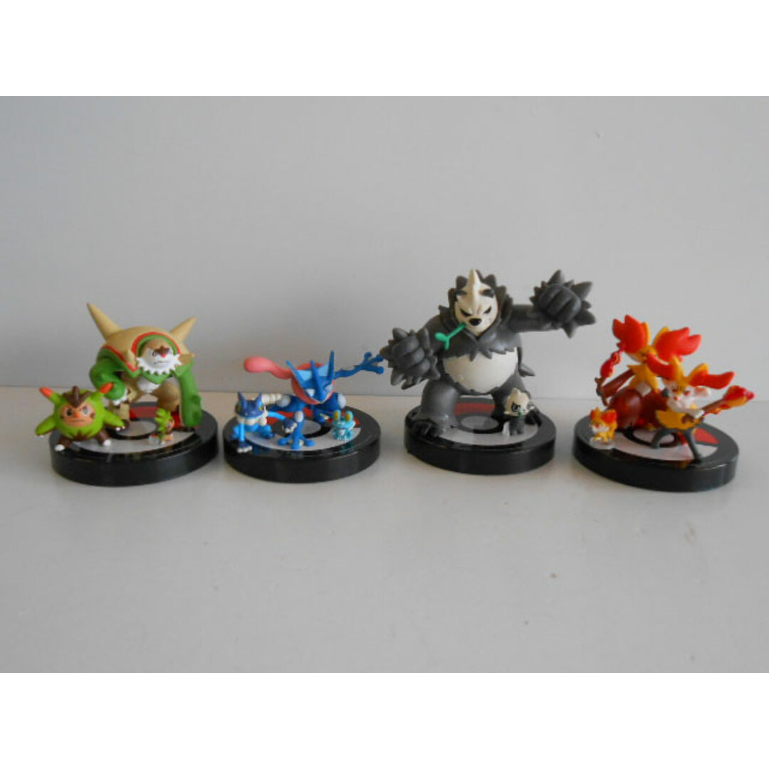 ♯Krc15EZ 立体ポケモン図鑑XY02 全4種 ♯Krc15EZ 立体ポケモン図鑑XY02 全4種