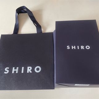 シロ(shiro)のshiro シロ サボン クレイハンドソープ 紙袋 紙箱(ボディソープ/石鹸)