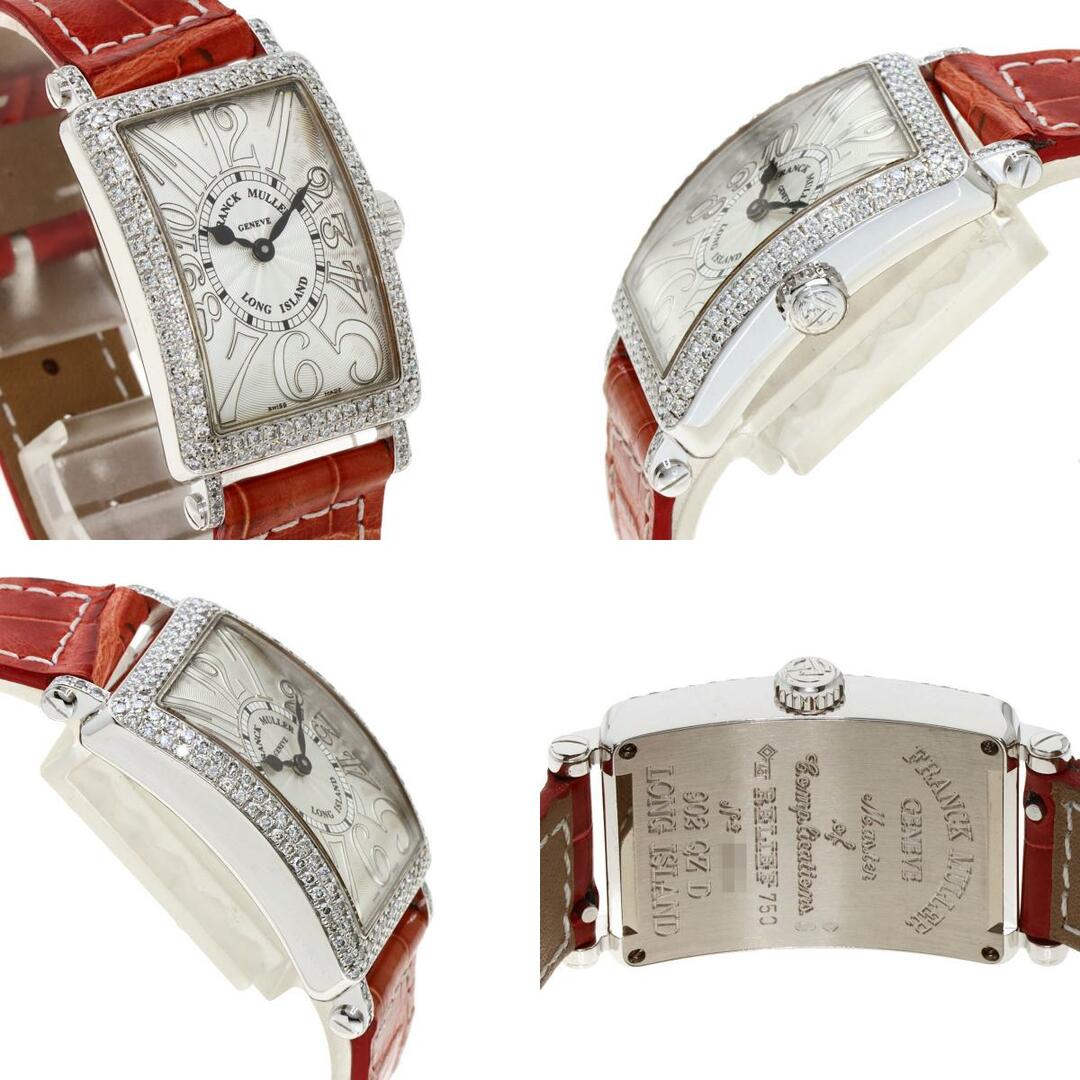 FRANCK MULLER(フランクミュラー)のFRANCK MULLER 902QZD ロングアイランド 腕時計 K18WG 革 レディース レディースのファッション小物(腕時計)の商品写真