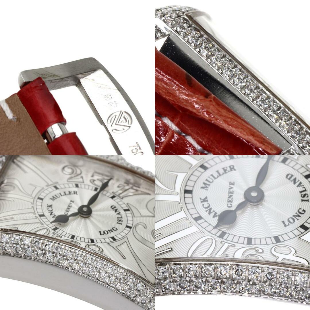 FRANCK MULLER(フランクミュラー)のFRANCK MULLER 902QZD ロングアイランド 腕時計 K18WG 革 レディース レディースのファッション小物(腕時計)の商品写真
